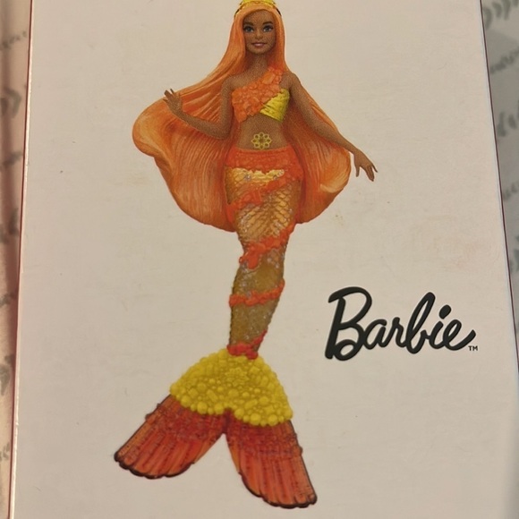 NWOT 2023 Barbie mermaid ornament - Picture 2 of 3